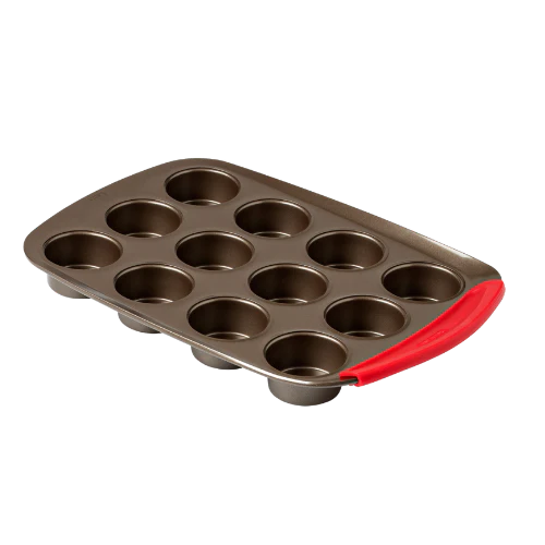 asimetriA - Moule à muffins en métal avec prise en main facile - Image 5