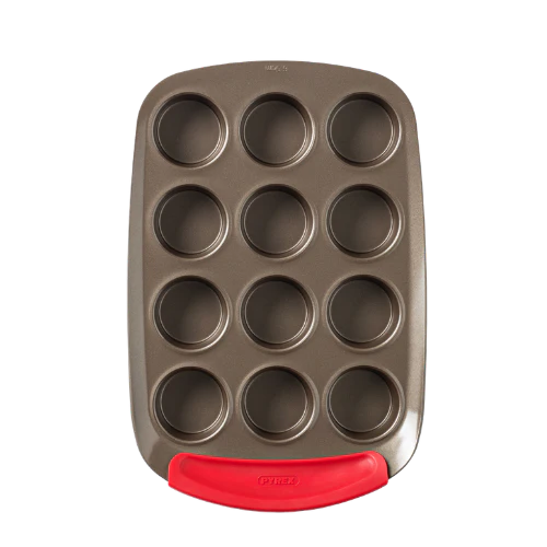 asimetriA - Moule à muffins en métal avec prise en main facile - Image 6