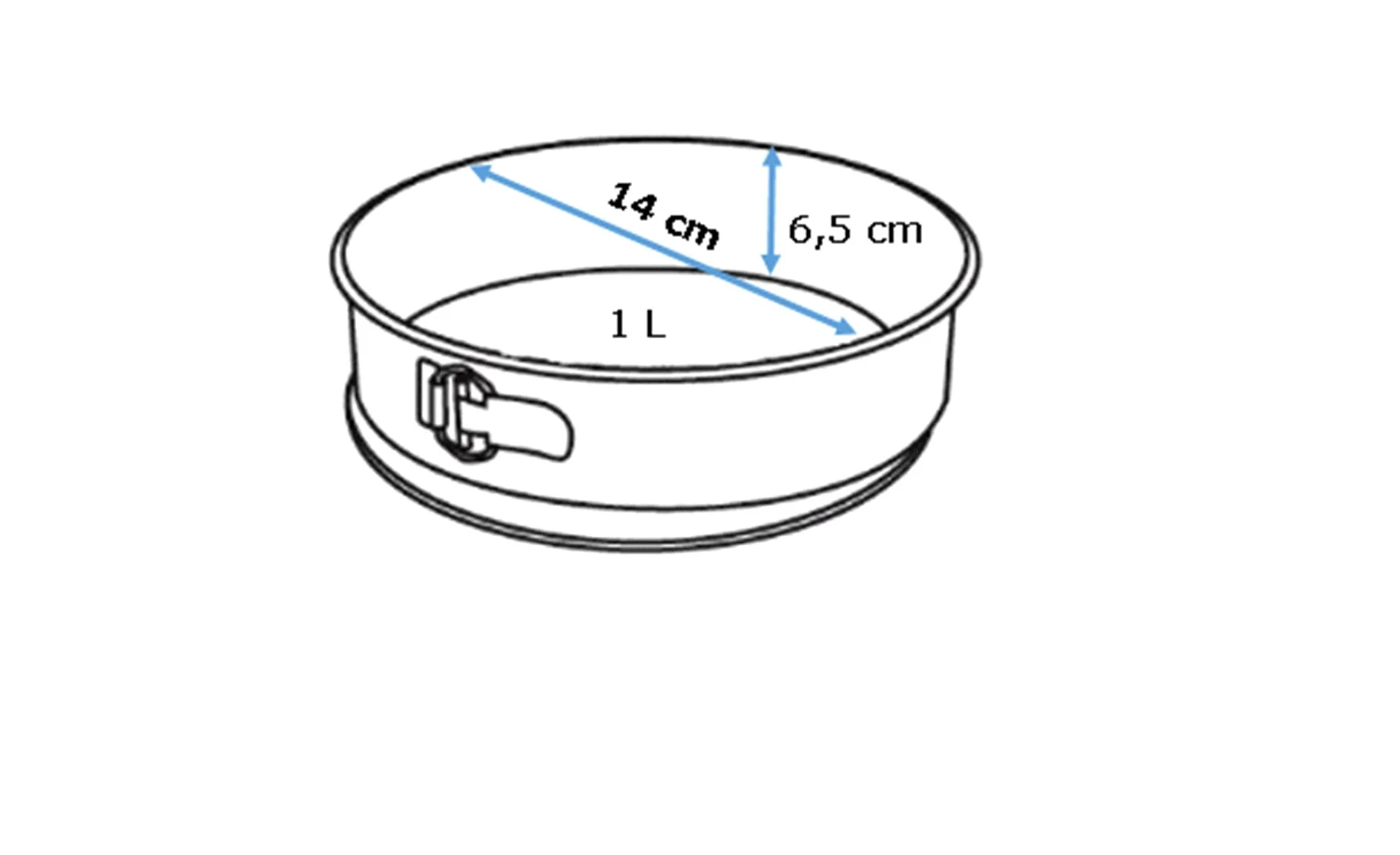 asimetriA - Moule à charnière rond en métal - Image 4