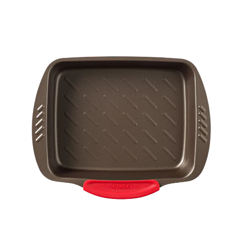 Plat à four rectangulaire en métal avec prise en main facile - asimetriA - Image 11