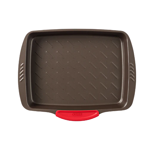 Plat à four rectangulaire en métal avec prise en main facile - asimetriA - Image 5