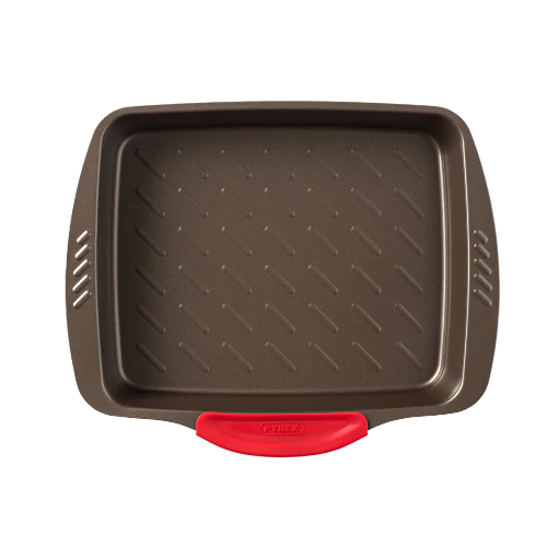 Plat à four rectangulaire en métal avec prise en main facile - asimetriA - Image 7