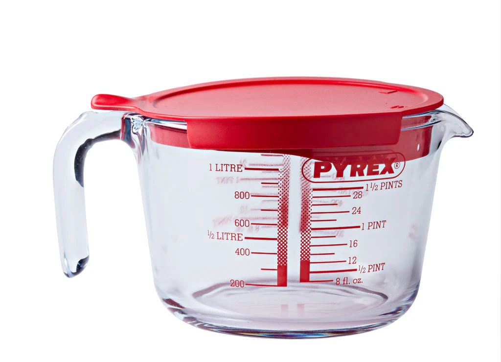 Broc mesureur en verre avec couvercle 1L - Image 5