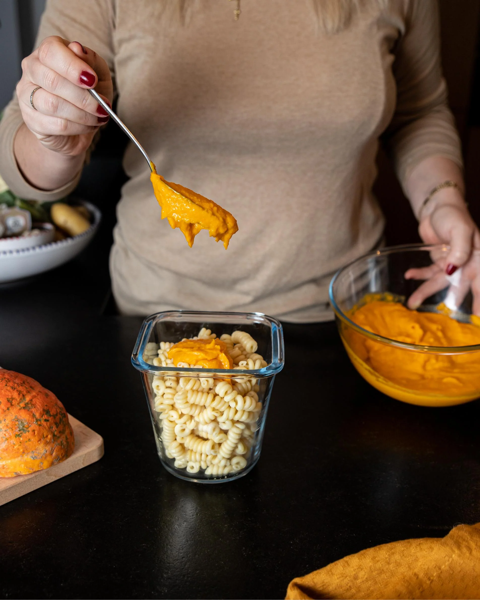Cook&Go - Boîte de conservation "Pasta Box" en verre avec couvercle étanche - Image 3