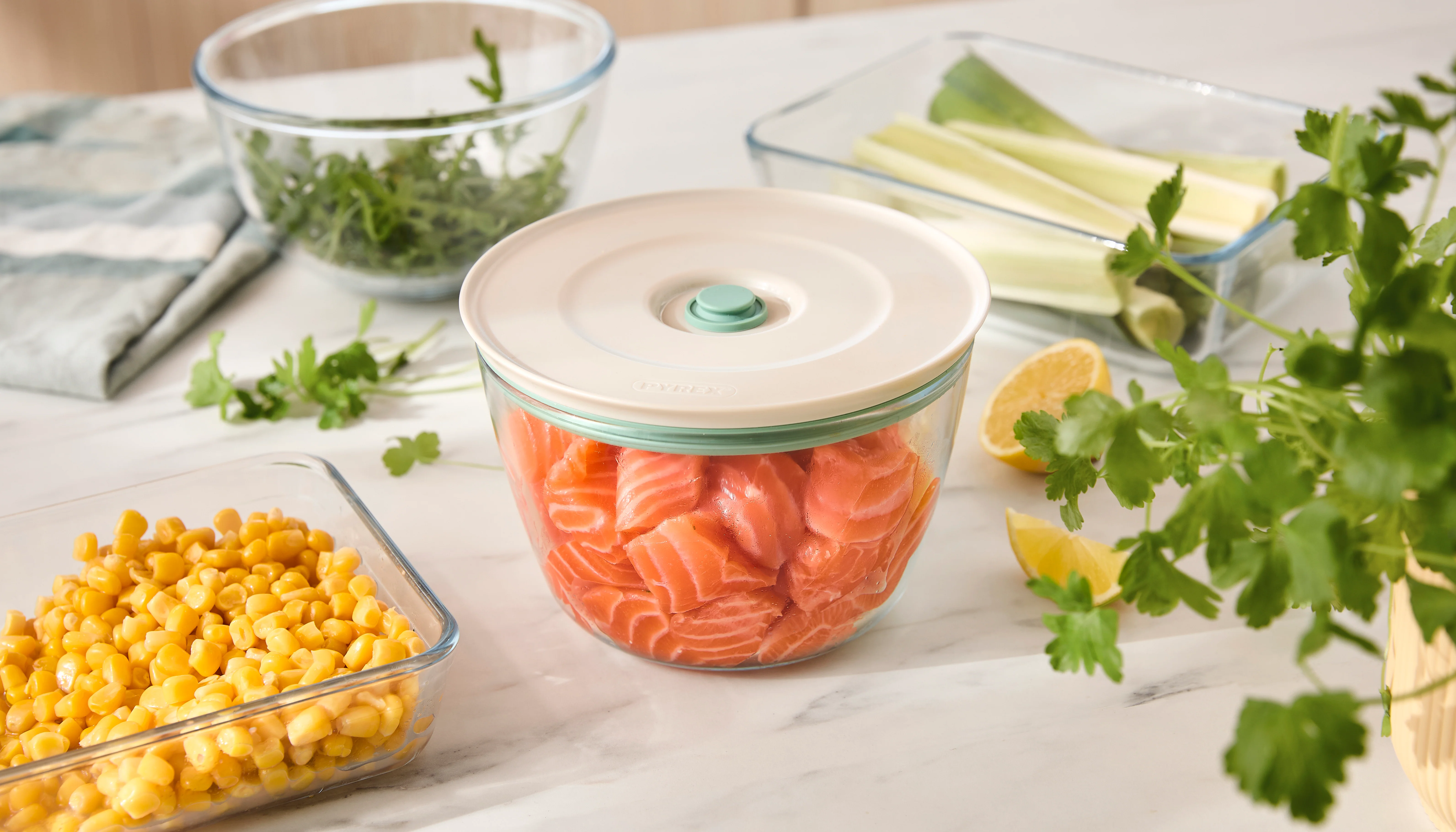 Cook&Save - Boîte en verre sous vide - Ronde - Image 8