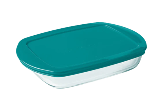 Cook & Store - Plat rectangulaire en verre avec couvercle - Image 12
