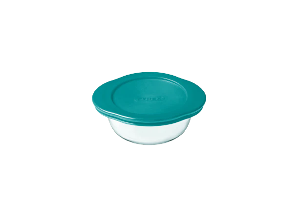 Plat rond en verre avec couvercle - Cook & Store - Image 8