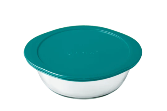 Plat rond en verre avec couvercle - Cook & Store - Image 9