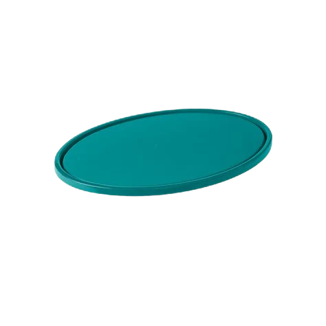 Cook & Store - Couvercle de rechange ovale vert peacock XL - Image 2