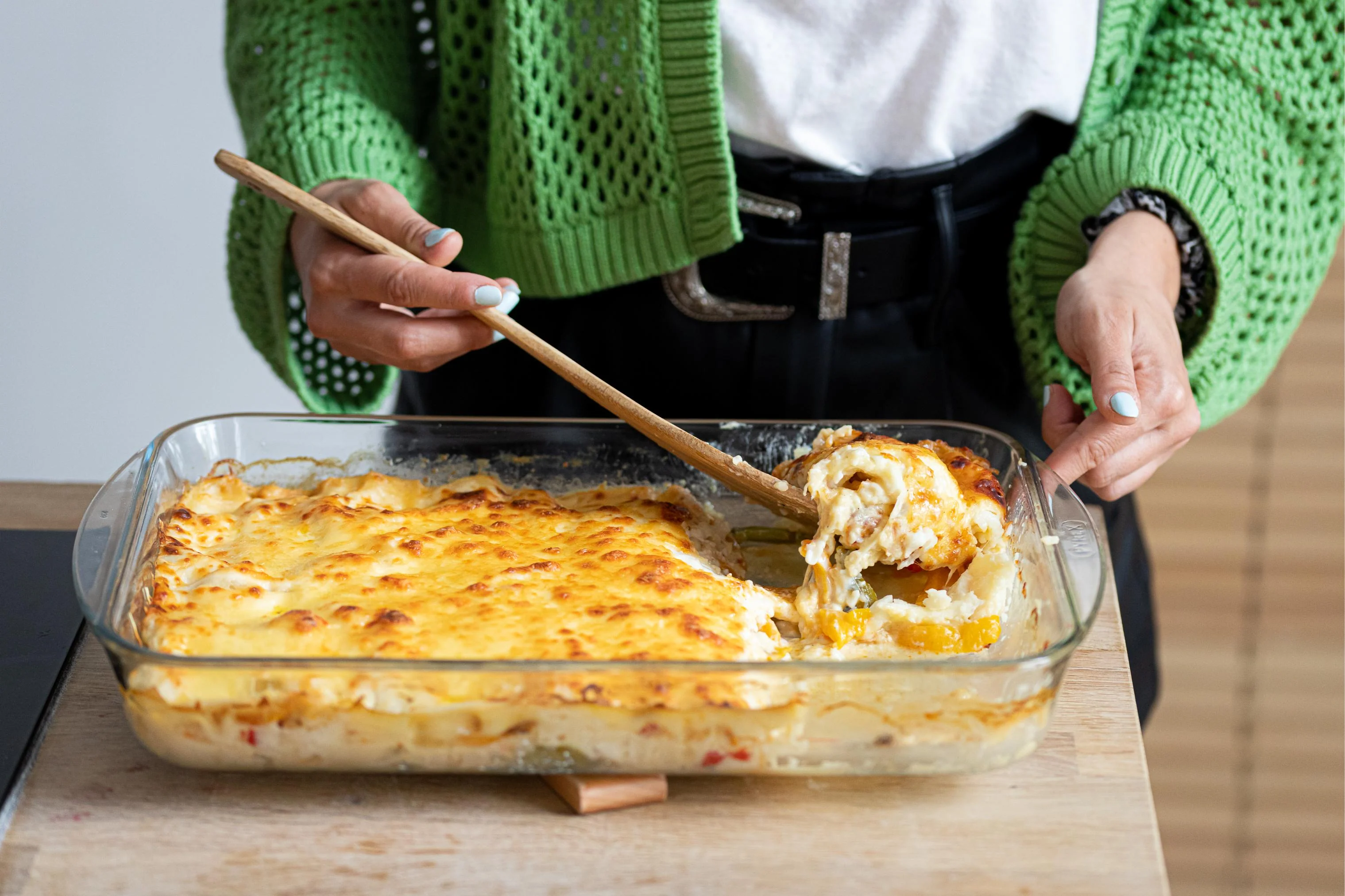 Plat à four rectangulaire en verre - spécial lasagnes - Image 8