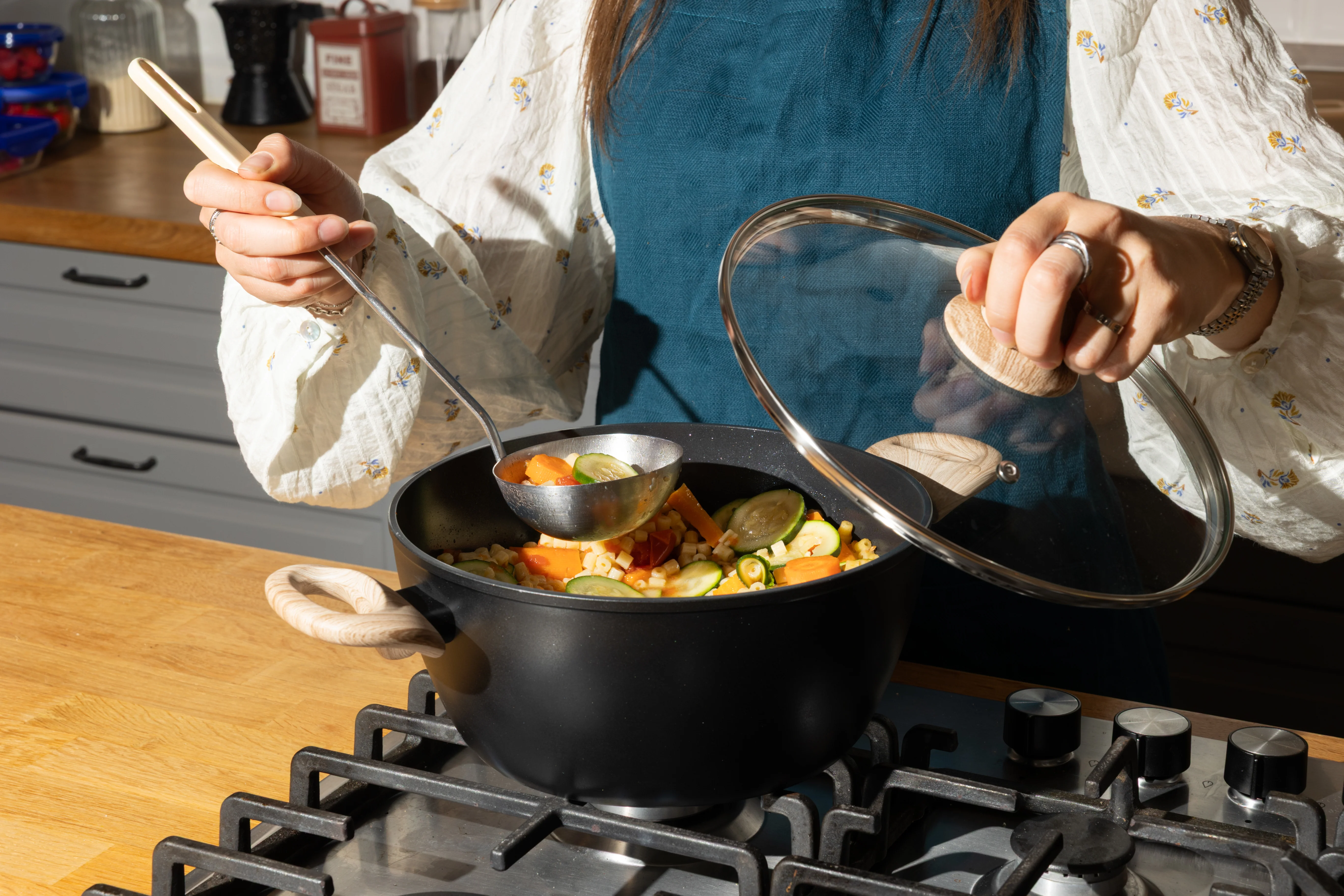 Faitout avec couvercle Cook&Care - Image 3