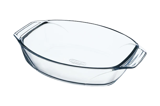 Plat à four ovale en verre avec larges poignées - Image 10