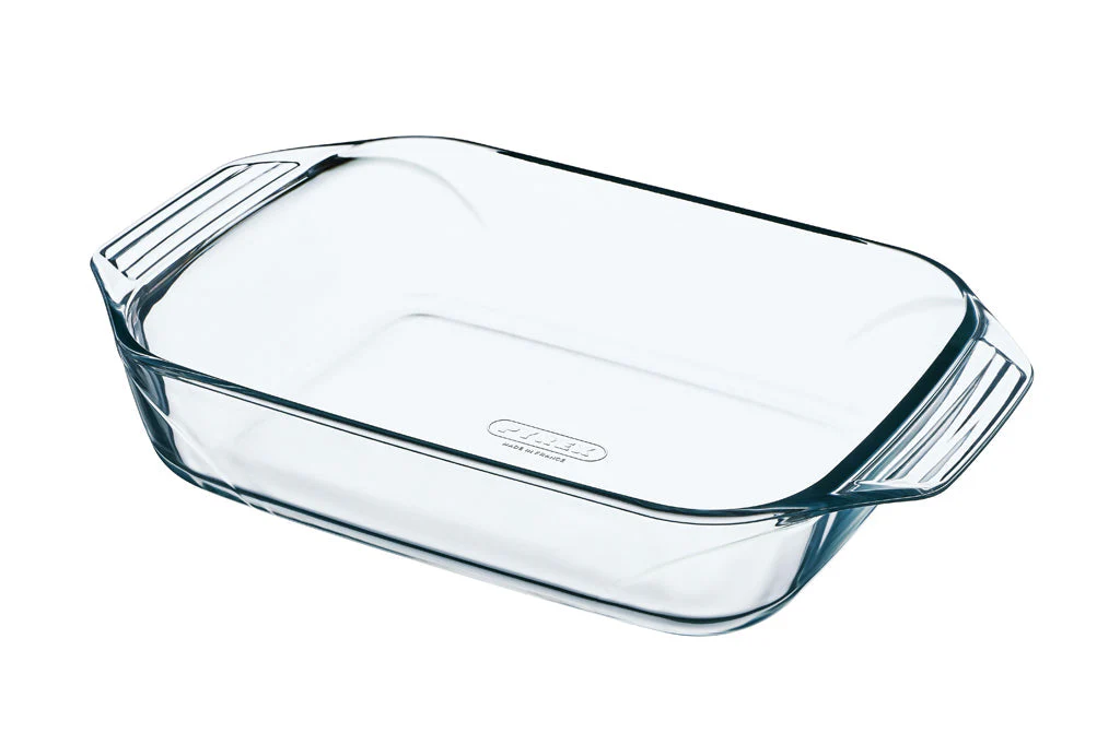 Lot de 4 plats à four rectangulaires en verre avec prise en main facile - Image 9