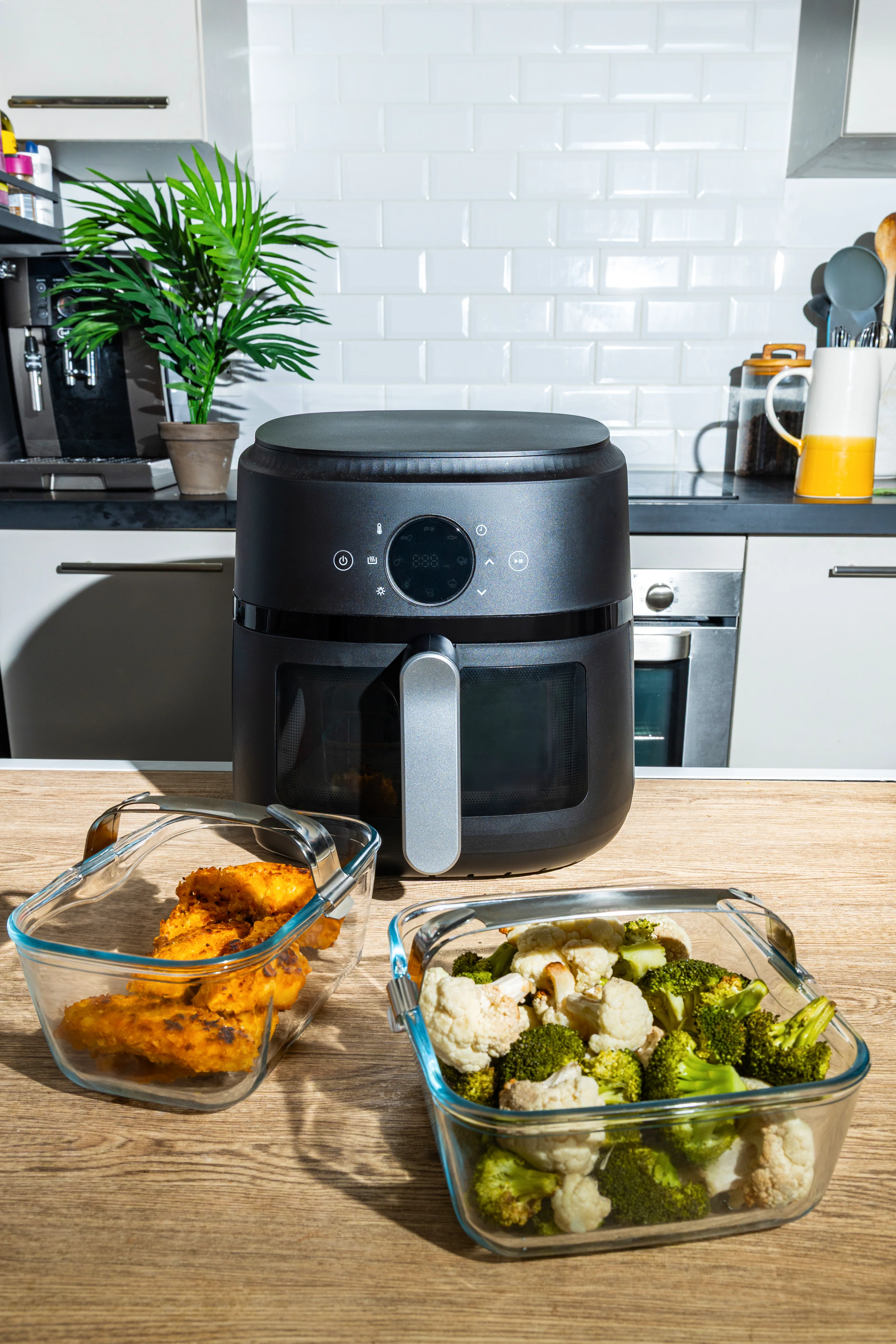 Plat air fryer en verre avec poignée amovible - Image 17