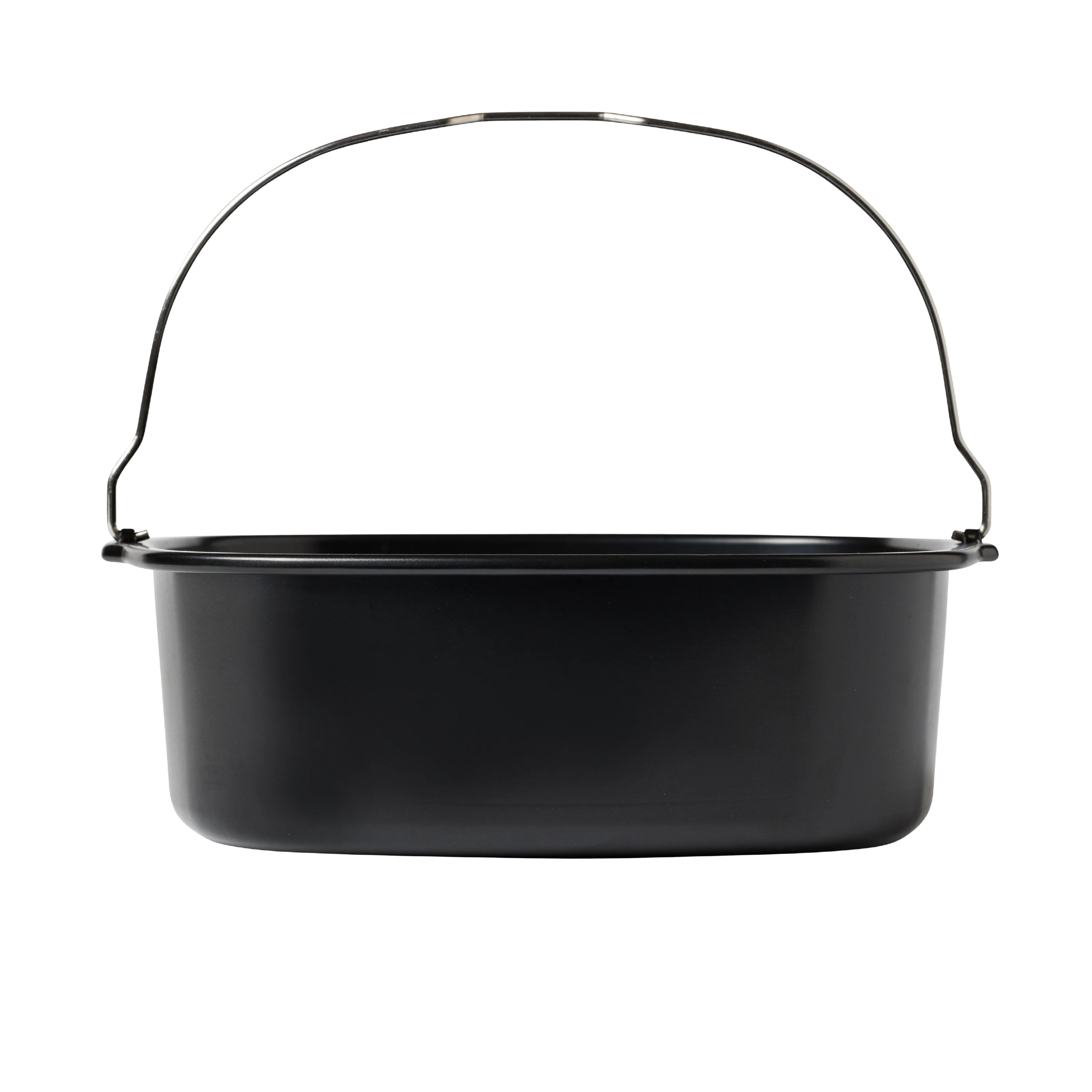 Plat air fryer carré en métal avec poignée - Image 5